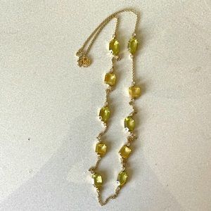 Citrine long necklace